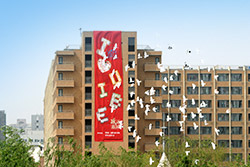 對外經(jīng)濟貿(mào)易大學(xué)亞洲最大宿舍樓